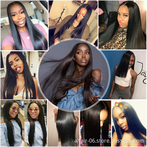 Wholesale raw virgin human hair wigs,360 lace human hair wigs